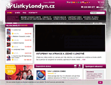 Tablet Screenshot of listkylondyn.cz